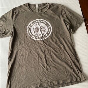 Bella canvas grey T-Shirt approx 26 inches long size L